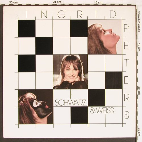 Peters,Ingrid: Schwarz & Weiss, Jupiter(6.25909 BO), D, 1984 - LP - Y4911 - 5,00 Euro