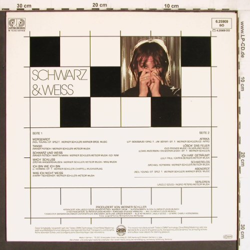 Peters,Ingrid: Schwarz & Weiss, Jupiter(6.25909 BO), D, 1984 - LP - Y4911 - 5,00 Euro