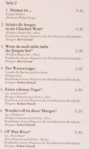 Wewel,Günter: singt seine großen Fernseh-Erfolge, Acanta (23 577), D, 1987 Typ: LP Best.-Nr.: Y4913 Preis: 6,00 Euro