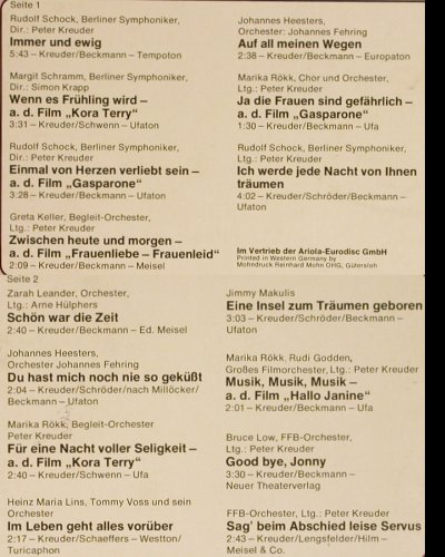 V.A.Schön war die Zeit: Stars gratulieren Peter Kreuder.., Ariola (89 324 OU), D, 1975 Typ: LP Best.-Nr.: Y4916 Preis: 6,00 Euro