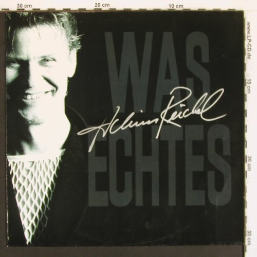 Reichel,Achim: Was Echtes, WEA(246 216-1), D, 1989 - LP - Y4998 - 6,00 Euro