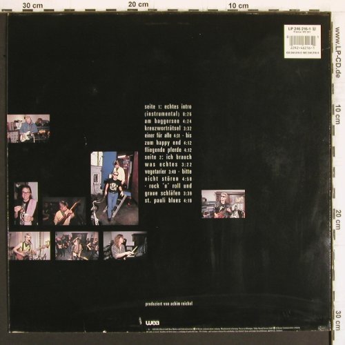 Reichel,Achim: Was Echtes, WEA(246 216-1), D, 1989 - LP - Y4998 - 6,00 Euro