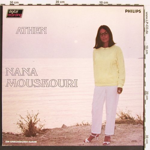 Mouskouri,Nana: Athen, ein griechisches Album, Foc, Philips(818 111-1 Q), D, 1984 - LP - Y5003 - 6,00 Euro
