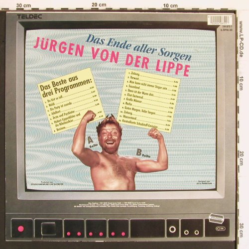 von der Lippe,Jürgen: Das Ende aller Sorgen, Teldec(6.26946 AO), D, 1989 - LP - Y5012 - 6,00 Euro