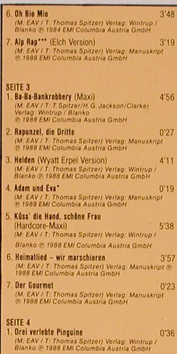 EAV: Kann Denn Schwachsinn Sünde Sein, EMI(7 91102 1), EEC, Foc, 1988 - 2LP - Y5034 - 7,50 Euro