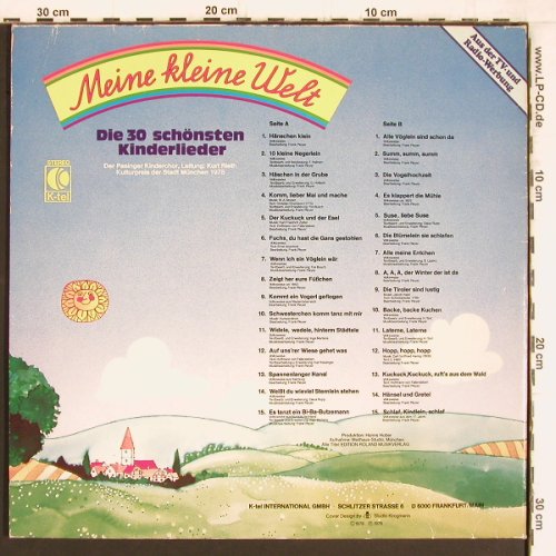 Pasinger Kinderchor-Ltg. Kurt Rieth: Meine kleine Welt, K-tel(TG 1235), D, 1979 - LP - Y5062 - 5,00 Euro