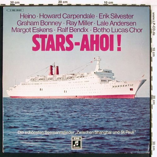 V.A.Stars-Ahoi !: Botho Lucas Chor,Heino,Eskins..., MPF (C 062-29 421), D, 1971 Typ: LP Best.-Nr.: Y5064 Preis: 6,00 Euro