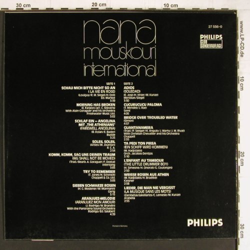 Mouskouri,Nana: International, Club Sonderauflage, Philips(27 556-0), D, 1979 - LP - Y5119 - 6,00 Euro