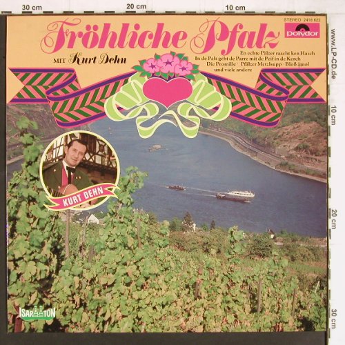 Dehn,Kurt: Fröhliche Pfalz, Polydor(2418 622), D, 1973 - LP - Y5126 - 6,00 Euro
