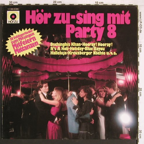 V.A.HörZu - sing mit Party 8: Wellnitz,Gerd/Paul Biste&StudioOrch, HrZu(066-45 806), D, 1979 - LP - Y5240 - 4,00 Euro