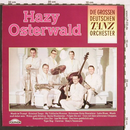 Osterwald,Hazy: Die Große deutsche Tanzorchester, Polyphon(833 410-1), D, Ri,  - LP - Y5247 - 6,00 Euro