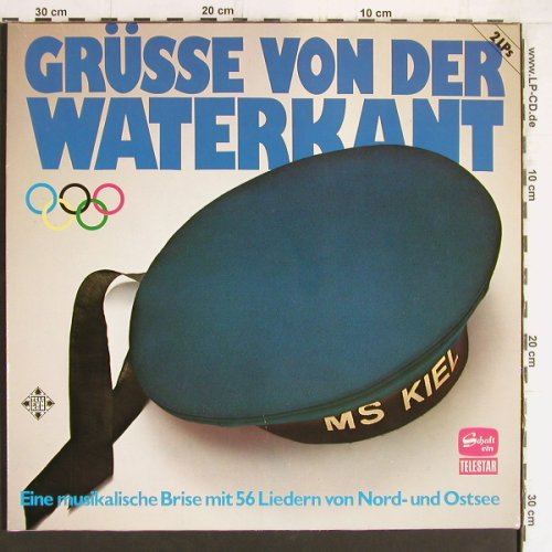 V.A.Grüße von der Waterkant: Eine musikalische Briese mit 56..., Telefunken(6.28023), D, Foc, 1972 - 2LP - Y5249 - 6,00 Euro