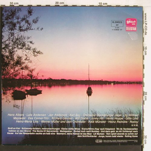 V.A.Grüße von der Waterkant: Eine musikalische Briese mit 56..., Telefunken(6.28023), D, Foc, 1972 - 2LP - Y5249 - 6,00 Euro