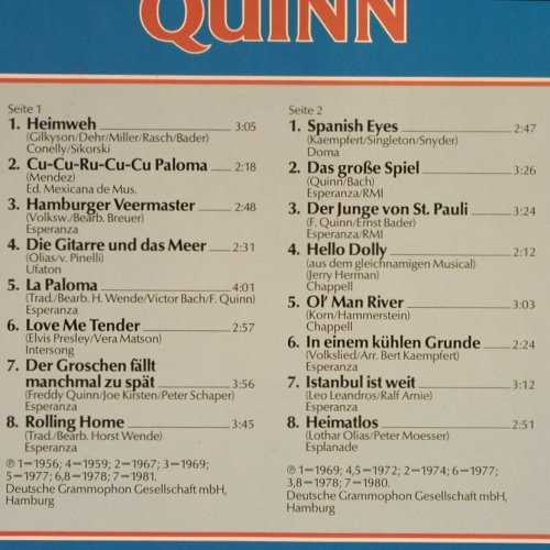 Quinn,Freddy: Starportrait, Polydor Club-Ed.(32 035-8), D, Ri,  - LP - Y5273 - 6,00 Euro