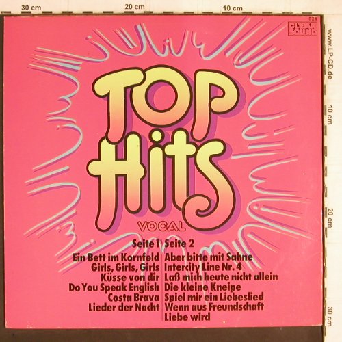 V.A.Top Hits: Vocal Prod., Clearsound (524), D Typ: LP Best.-Nr.: Y5299 Preis: 4,00 Euro