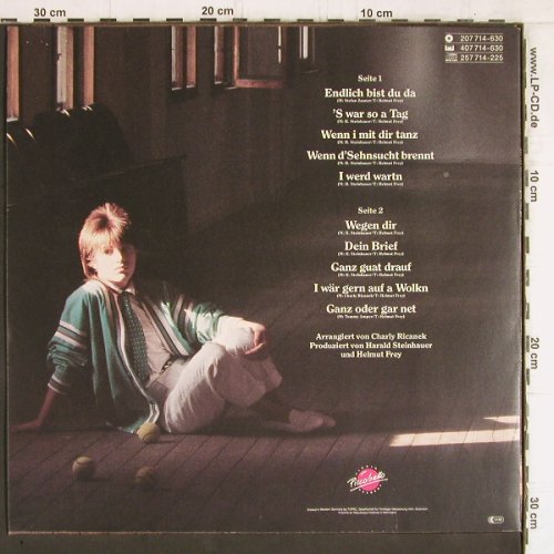 Nicki: Ganz oder gar net, Piccobello(207 714-630), D, 1986 - LP - Y5335 - 6,00 Euro