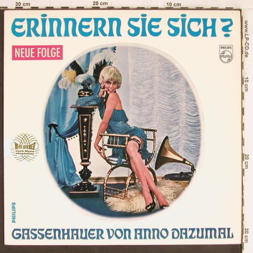 Rixdorfer Sänger-Tantorch.W.Greihs: Erinnern Sie Sich ? - Neue Folge, Philips(840 472 PY), D, 1966 - LP - Y5337 - 5,00 Euro