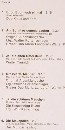 V.A.Ein Abend auf der Heidi: Mondschein Trio,Klaus u.Ferdl, u.a., Amadeo(AVRS 18043 St), A,  - LP - Y5353 - 5,00 Euro