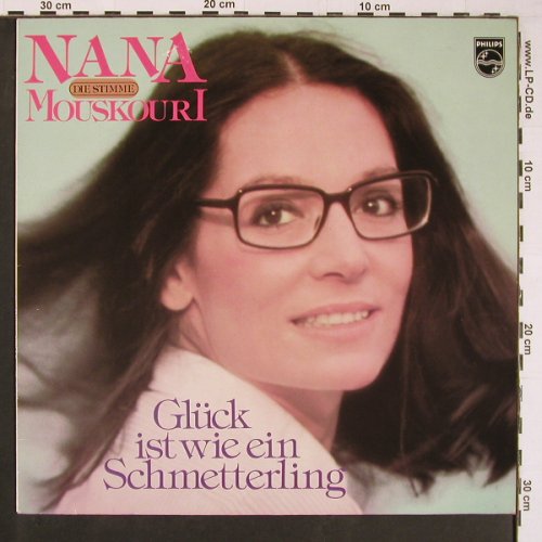 Mouskouri,Nana: Glück ist wie ein Schmetterling, Philips(9120 240), D, 1977 - LP - Y537 - 6,00 Euro