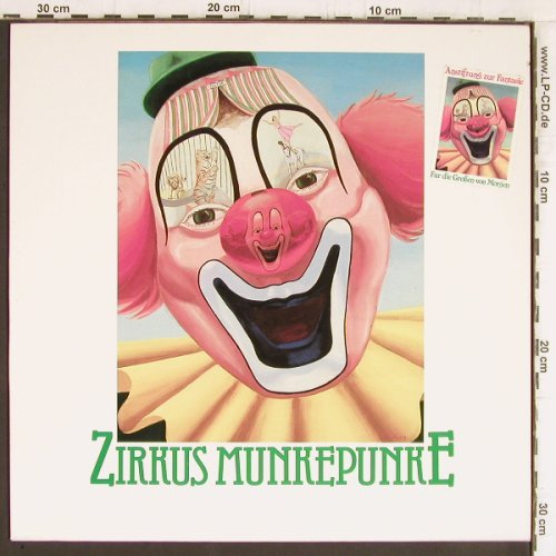 Zirkus Munkepunke: Chor Omibus, Willi Schwabe, u.a., Pool (6.25980 AQ), D, 1984 Typ: LP Best.-Nr.: Y5404 Preis: 6,00 Euro