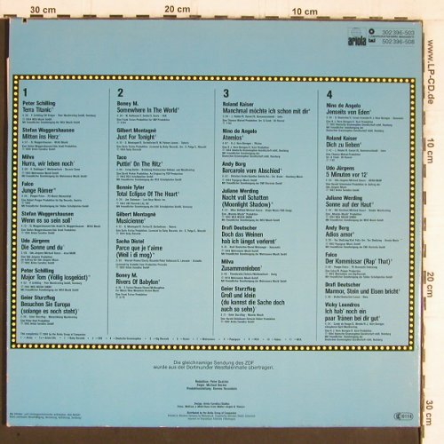 V.A.Hit-Sommernacht: Peter Schilling... Vicky Leandros, Ariola(302 396-503), D, Foc, co, 1984 - 2LP - Y5410 - 5,00 Euro