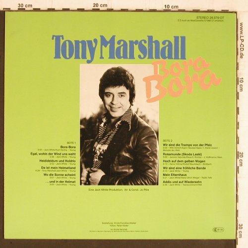 Marshall,Tony: Bora Bora, Ariola(26 379 OT), D, 1978 - LP - Y5416 - 6,00 Euro