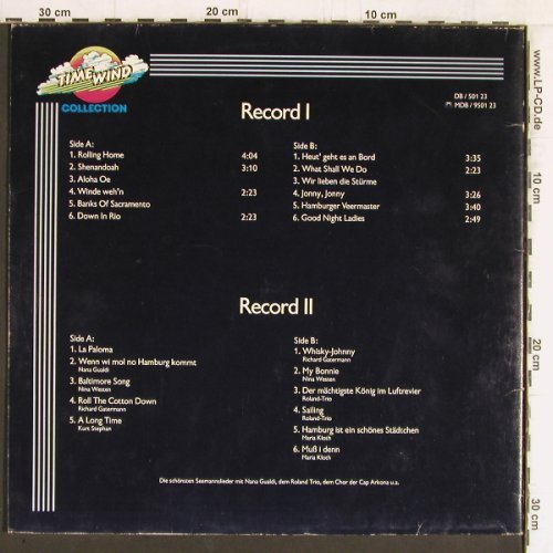 V.A.Rolling Home: Die schönsten Seemannslieder,Foc, Time Wind (DB/501 23), D Typ: 2LP Best.-Nr.: Y5424 Preis: 6,00 Euro