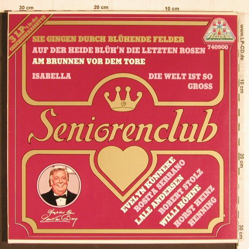 V.A.Senioren Club: Junges Herz und graue Haare, Box, MCP Magnetics (A-LP 740900), A Typ: 3LP Best.-Nr.: Y5437 Preis: 6,00 Euro