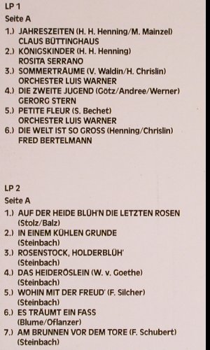V.A.Senioren Club: Junges Herz und graue Haare, Box, MCP Magnetics (A-LP 740900), A Typ: 3LP Best.-Nr.: Y5437 Preis: 6,00 Euro