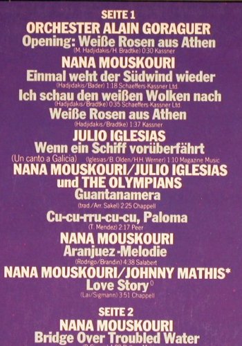 Mouskouri,Nana: Eine Welt voll Musik, Philips(9286 611), D, 1976 - LP - Y5501 - 6,00 Euro