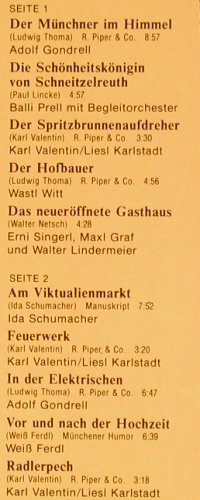 V.A.Unvergänglicher Humor: Moser,Gondrell,Frankenfeld, Foc, Polydor (2664 232), D, 1979 Typ: 2LP Best.-Nr.: Y5508 Preis: 7,50 Euro