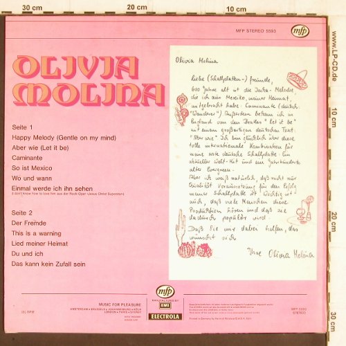 Molina,Olivia: Same, Live,  No Poster, MFP(MFP 5593), D,  - LP - Y5525 - 6,00 Euro