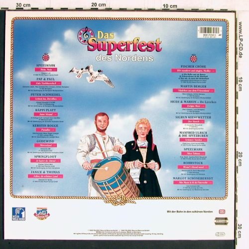 V.A.Das Superfest des Nordens: Speekwark...Margot Schöneberg, Teldec(9031-71757-1 AP), D, 1990 - LP - Y5558 - 7,50 Euro