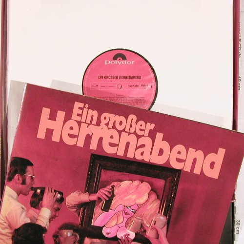 V.A.Ein großer Herrenabend: Lindau Chor,Gus Backus,F.Hensch..., Polydor(2630 042), D, Box, 1970 - 3LP - Y5599 - 7,50 Euro