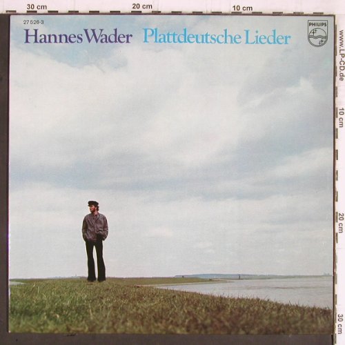 Wader,Hannes: Plattdeutsche Lieder, Club-Auflage, Philips (27 526-3), D, 1974 Typ: LP Best.-Nr.: Y5669 Preis: 7,50 Euro