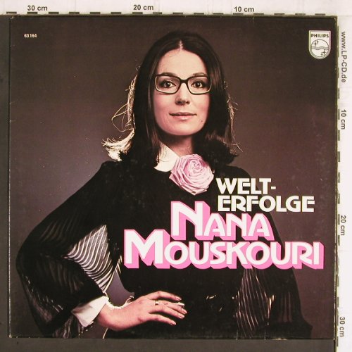 Mouskouri,Nana: Welt-Erfolge, Philips Club Edition(63 164), D,  - LP - Y5676 - 6,00 Euro