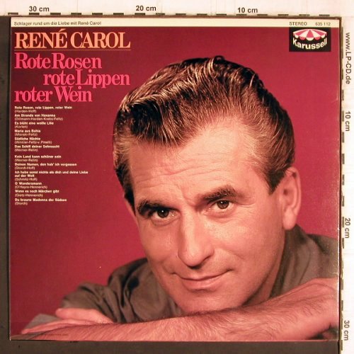Carol,Rene: Rote Rosen, Rote Lippen, Roter Wein, Karussell, Ri(635 112), D,(1953),  - LP - Y5682 - 6,00 Euro