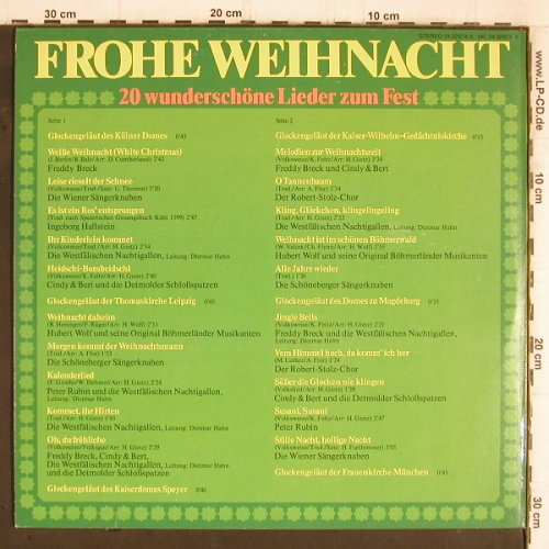 V.A.Frohe Weihnacht: 20 wünderschöne Lieder zum Fest, BASF(19 22674-3), D, 1975 - LP - Y5686 - 5,00 Euro