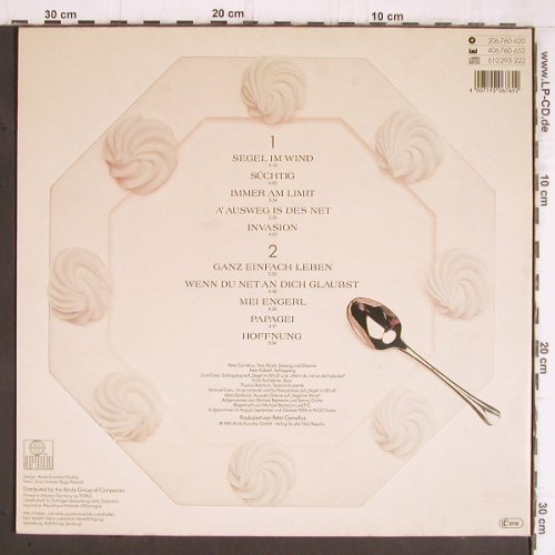Cornelius,Peter: Süchtig, Foc, Ariola(206 760-620), D, 1984 - LP - Y5756 - 6,00 Euro