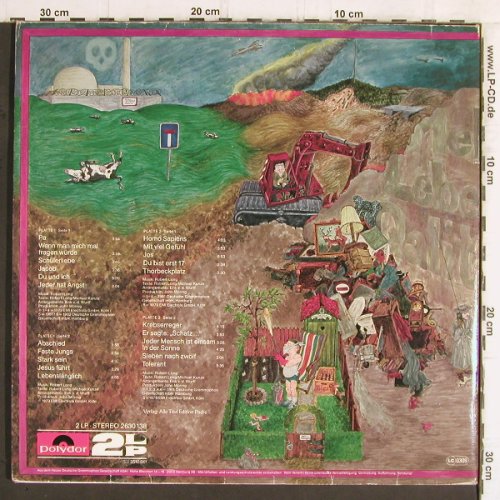Long,Robert: Liederbuch, Foc, Polydor(2630 138), D, 1979 - 2LP - Y5816 - 7,50 Euro