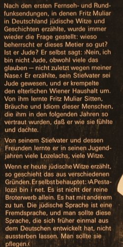 Muliar,Fritz: Neue Jüdische Witze & Geschichten, Philips(841 812 PSY), D, Live, 1968 - LP - Y5837 - 7,50 Euro