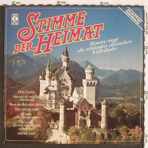 Ronny: Stimme der Heimat, K-tel, Stol(TG 1333), D, 1981 - LP - Y5900 - 5,00 Euro