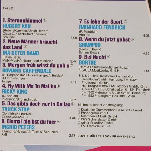 V.A.High Life: Die Deutsche-Nena...Dorthe, Polystar(2475 574), D,  - LP - Y5910 - 5,00 Euro