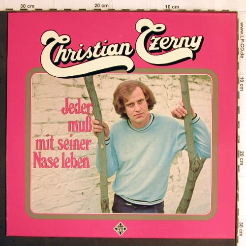 Czerny,Christian: Jeder muß mit seiner Nase leben, Telefunken(6.23416 AO), D, 1978 - LP - Y5959 - 6,00 Euro
