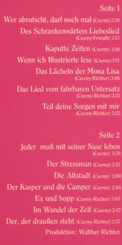 Czerny,Christian: Jeder muß mit seiner Nase leben, Telefunken(6.23416 AO), D, 1978 - LP - Y5959 - 6,00 Euro