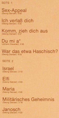 Danzer,Georg: Unter die Haut, Polydor(2371 775), D, 1977 - LP - Y6145 - 6,00 Euro