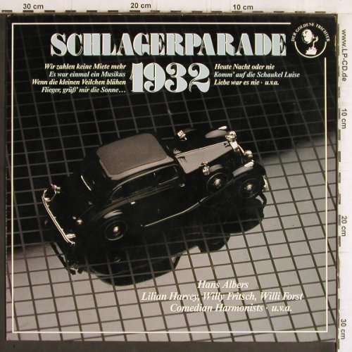 V.A.Schlagerparade: 1932-Hans Albers...Lewis Ruth Band, Der goldene Trichter (15 6305 1), D Typ: LP Best.-Nr.: Y6239 Preis: 5,00 Euro