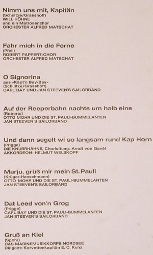 V.A.Das große Hafenkonzert: Gruß aus Bremen...Gruß an Kiel,Foc, Mercato(77 111), D,  - 2LP - Y6264 - 9,00 Euro