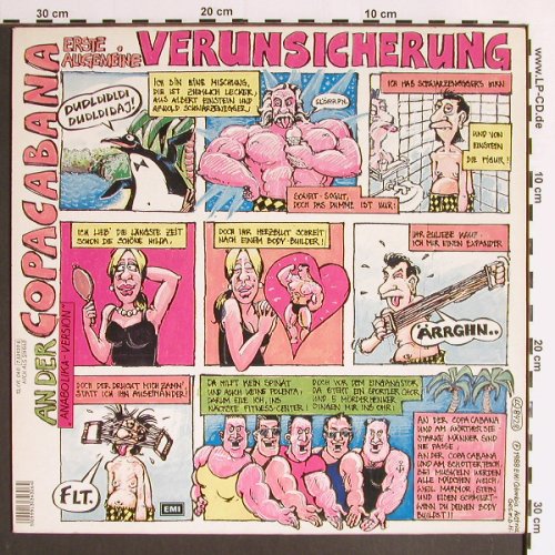 EAV: An der Copacabana/Küss,dieHand ÖSV, EMI (1 33430 6), D, 1988 Typ: 12" Best.-Nr.: Y6332 Preis: 2,00 Euro