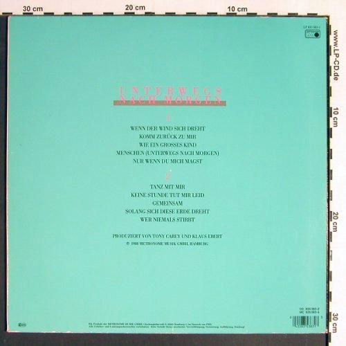 Milva: Unterwegs Nach Morgen, Foc, Metronome(835 383-1), D, 1988 - LP - Y6386 - 5,00 Euro